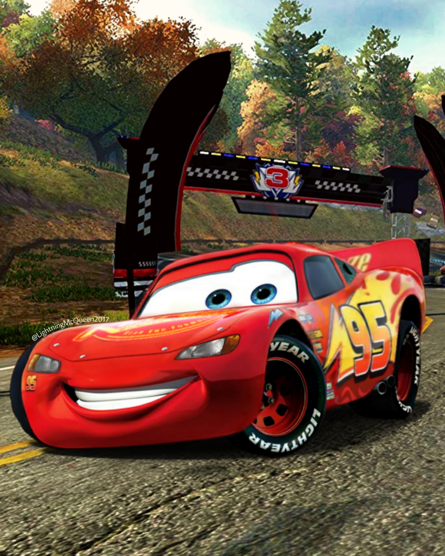 Cars: Lightning McQueen Dinoco 400 2 by LightningMcQueen2017 on DeviantArt