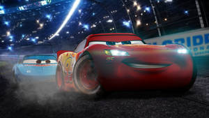 Cars 3 McQueen and Strip Weathers (The King)