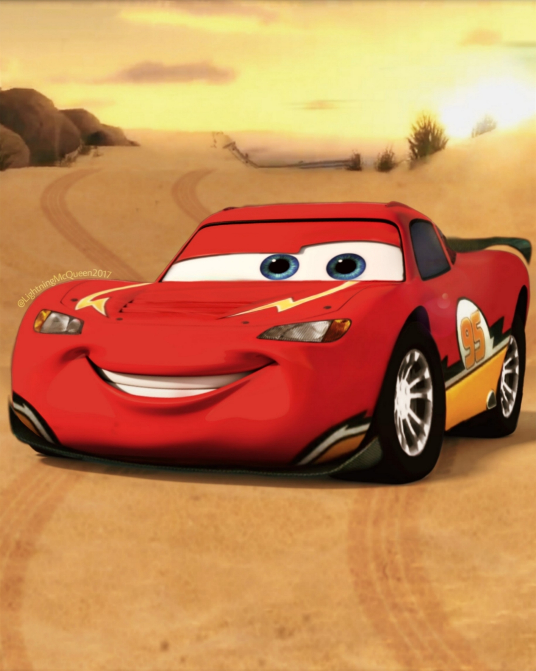 Cars: Dinoco Lightning McQueen by LightningMcQueen2017 on DeviantArt