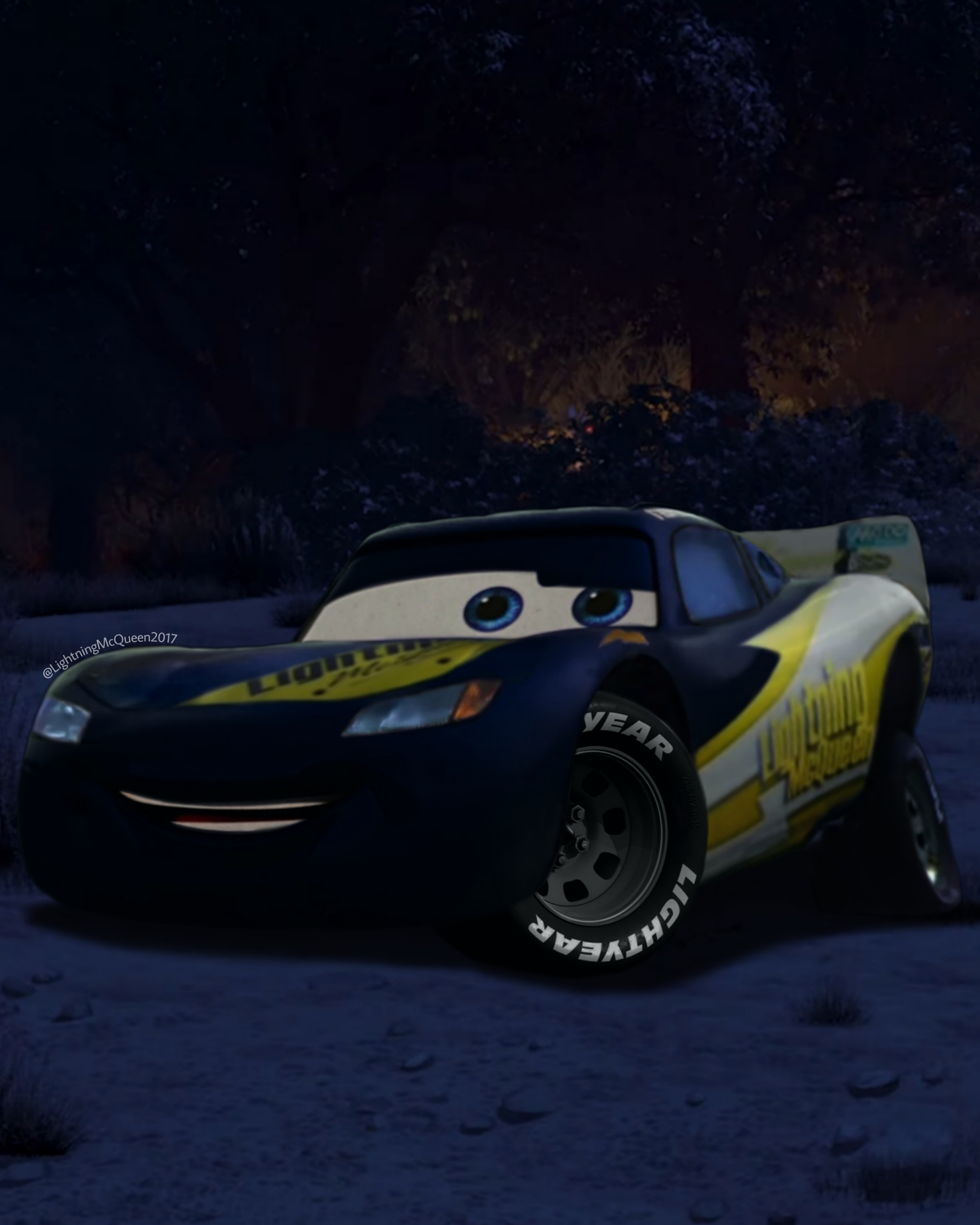 Cars 3 Lightning McQueen Dinoco Paintjob 