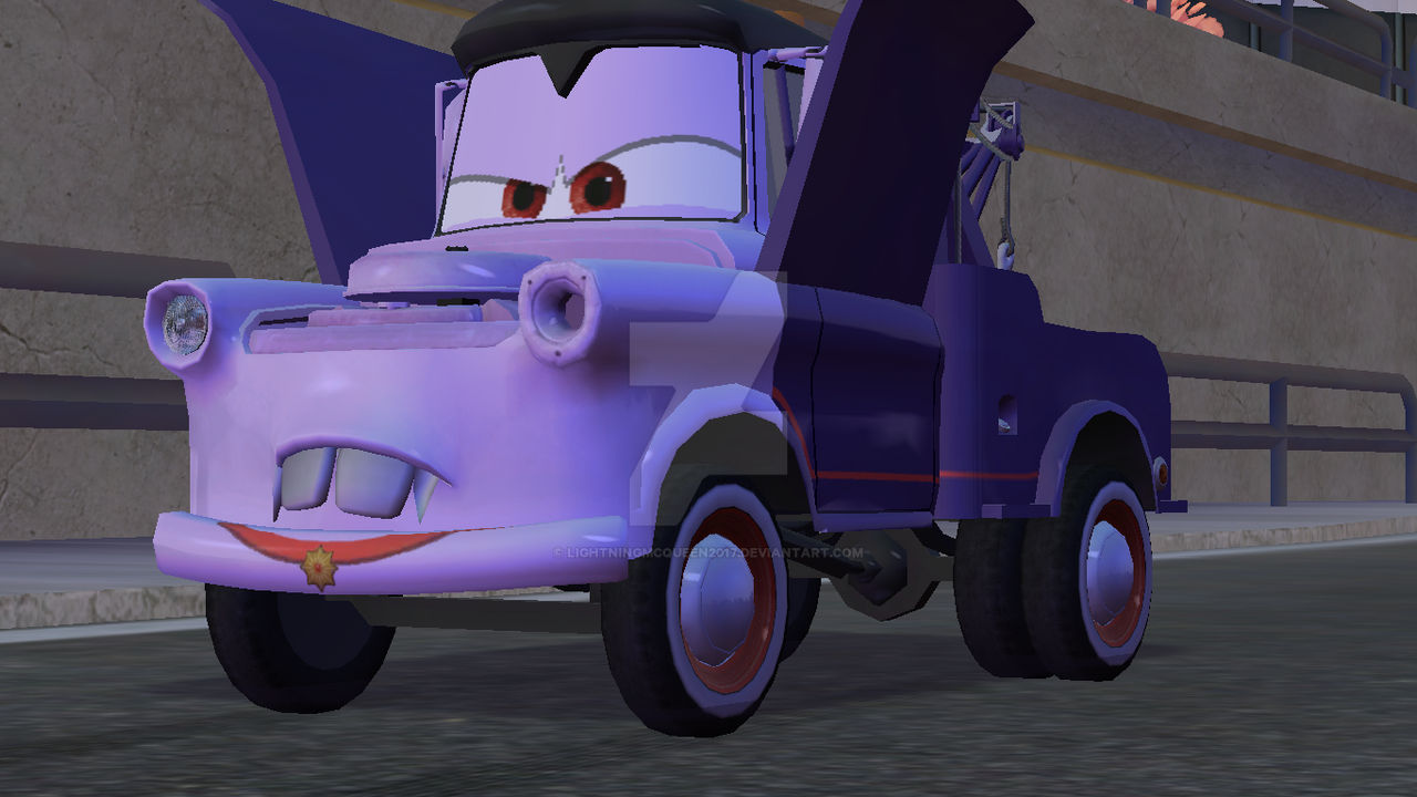 Tow Mater (Dracula) Cars 2 The Video Game Mod by LightningMcQueen2017 ...