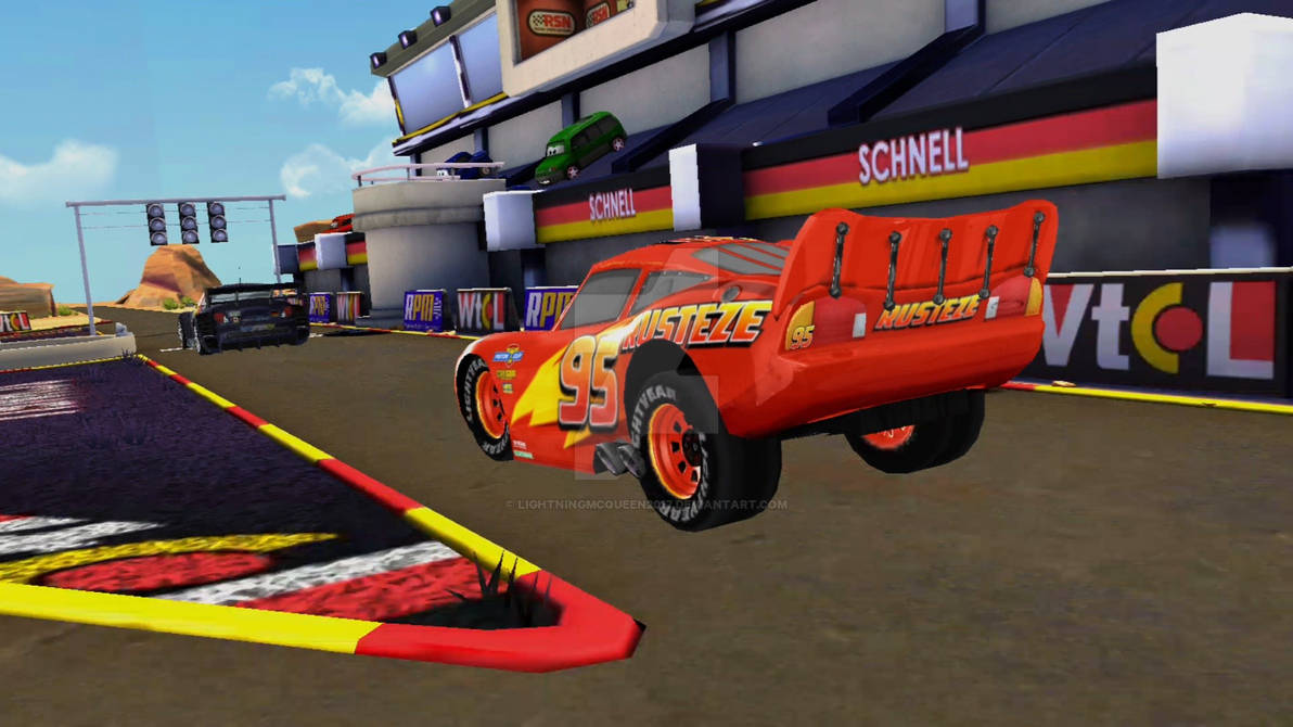 Cars Fast as Lightning: McQueen Rust Eze Cars 3 by LightningMcQueen2017 ...