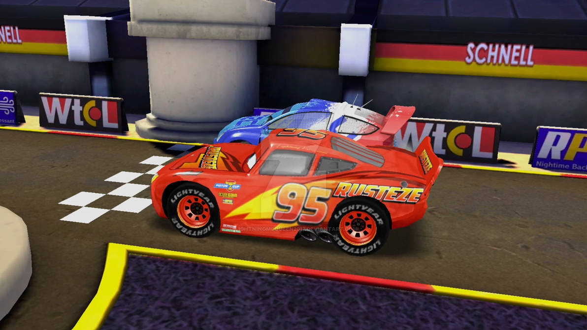 Cars Fast as Lightning: McQueen Rust Eze Cars 3 by LightningMcQueen2017 ...