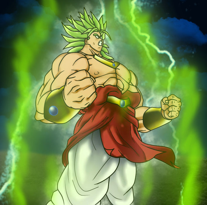 SSJ5 Broly by MohaSetif on DeviantArt