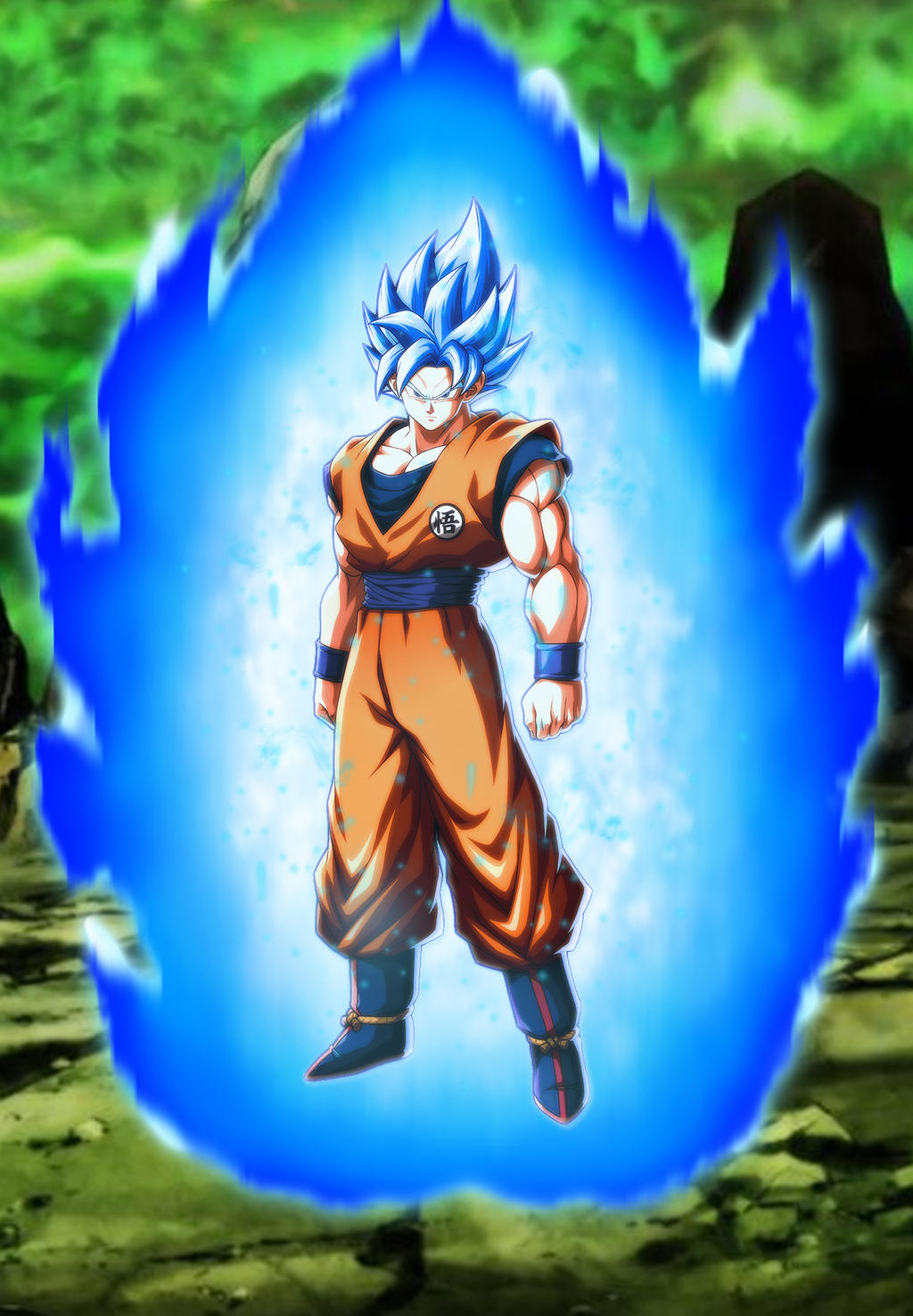 Goku: Super Saiyan Blue Evolution by MohaSetif on DeviantArt, goku