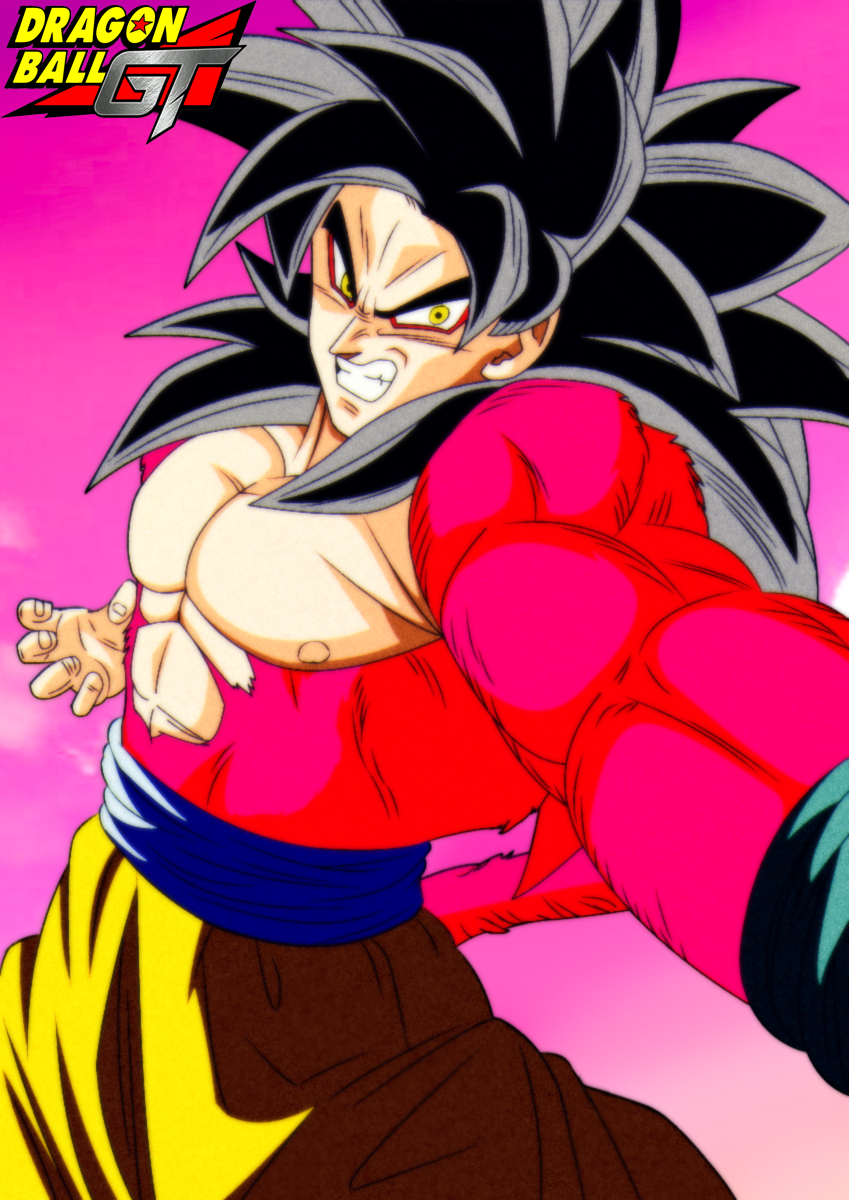 Goku ssj4 in Dragon Ball Gt style by daimaoha5a4 on DeviantArt