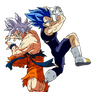 Goku and Vegeta