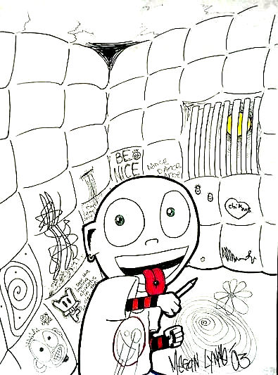 Boy in the padded room by meganlynne85 on DeviantArt