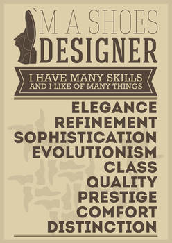 Designer Shoes Poster