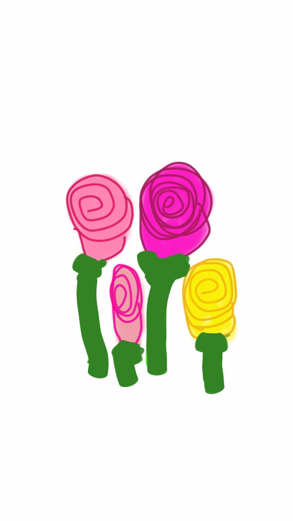 Assorted Disarranged Roses by pntsofauthority on DeviantArt