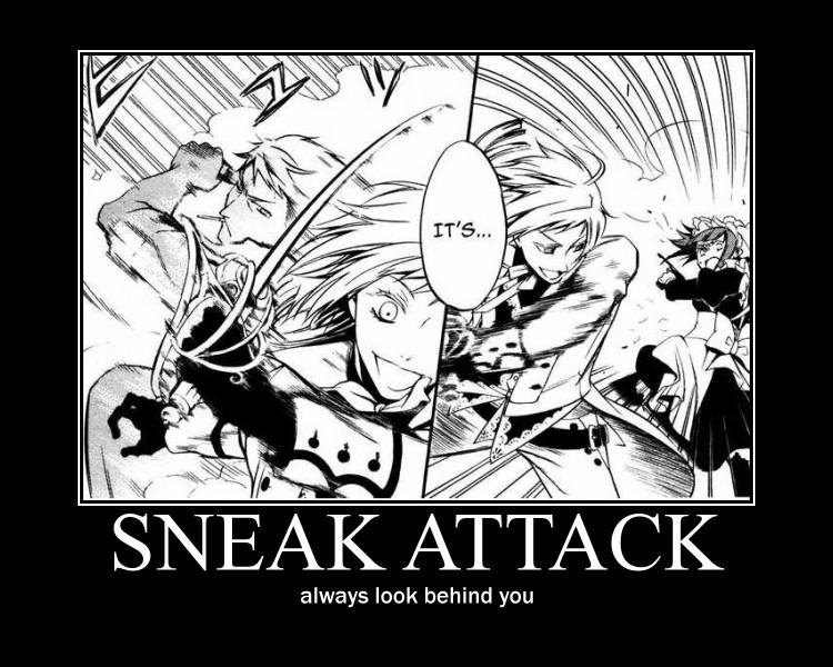 Sneak Attack Demotivational