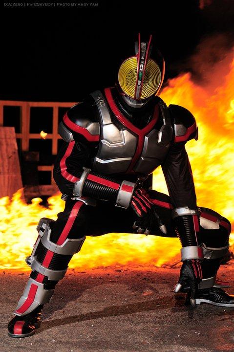 Kamen Rider Faiz Cosplay