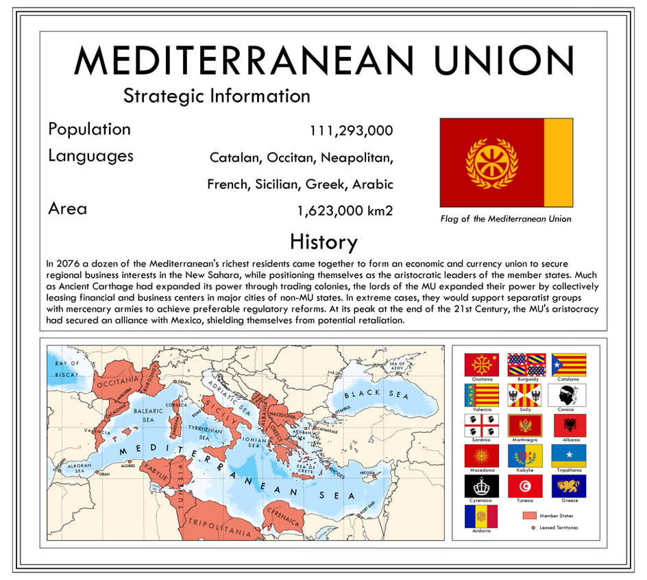 Flags Of Mediterranean Countries International 3x5 Flag Set of 20