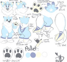 Fursona sheet - dusty