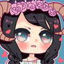 Cute icon commission 13 for Obscenebarbie