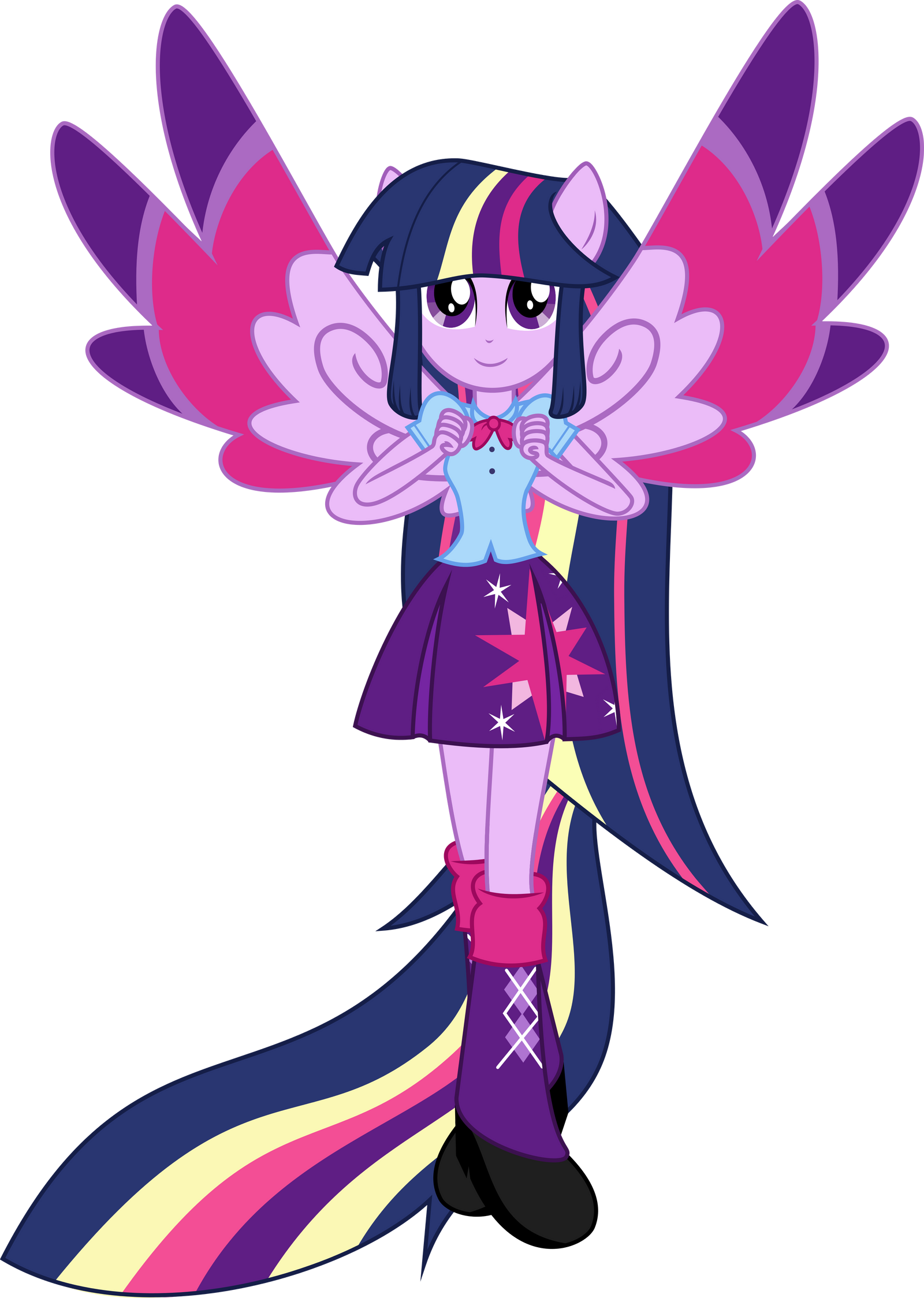 Twilight Sparkle Rainbow Power EG by aqua-pony on DeviantArt