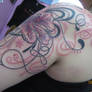 Hybiscus with swirls