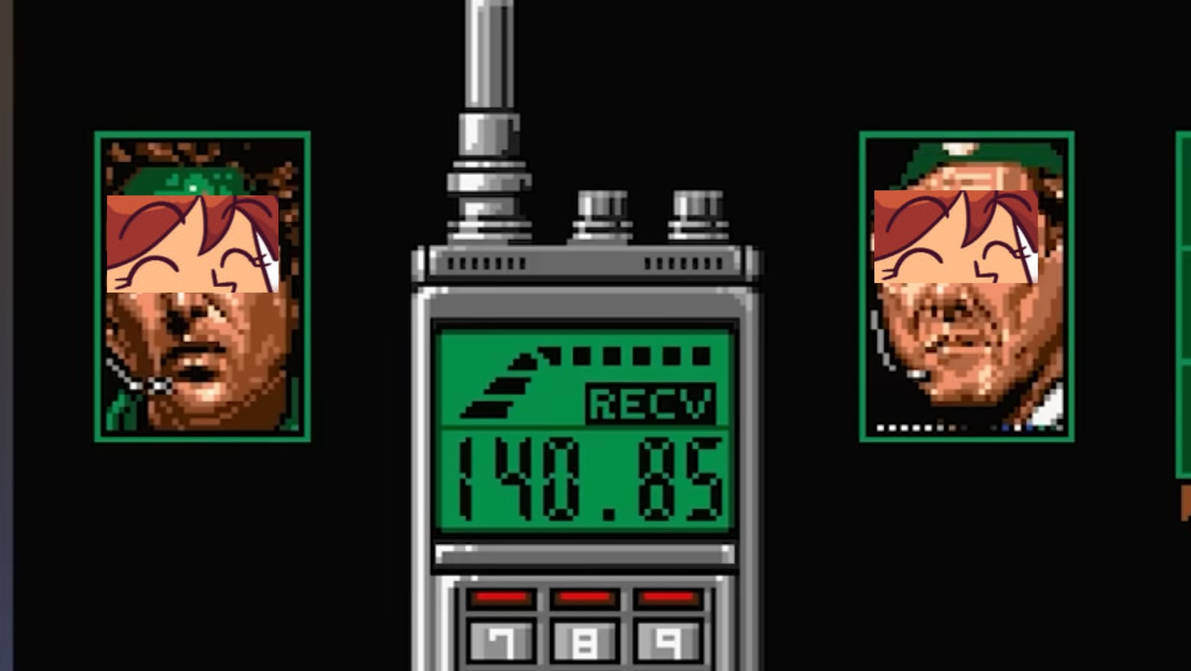 Metal Gear 2 Solid Snake MSX2 Original Codec by Fredrick03 on DeviantArt