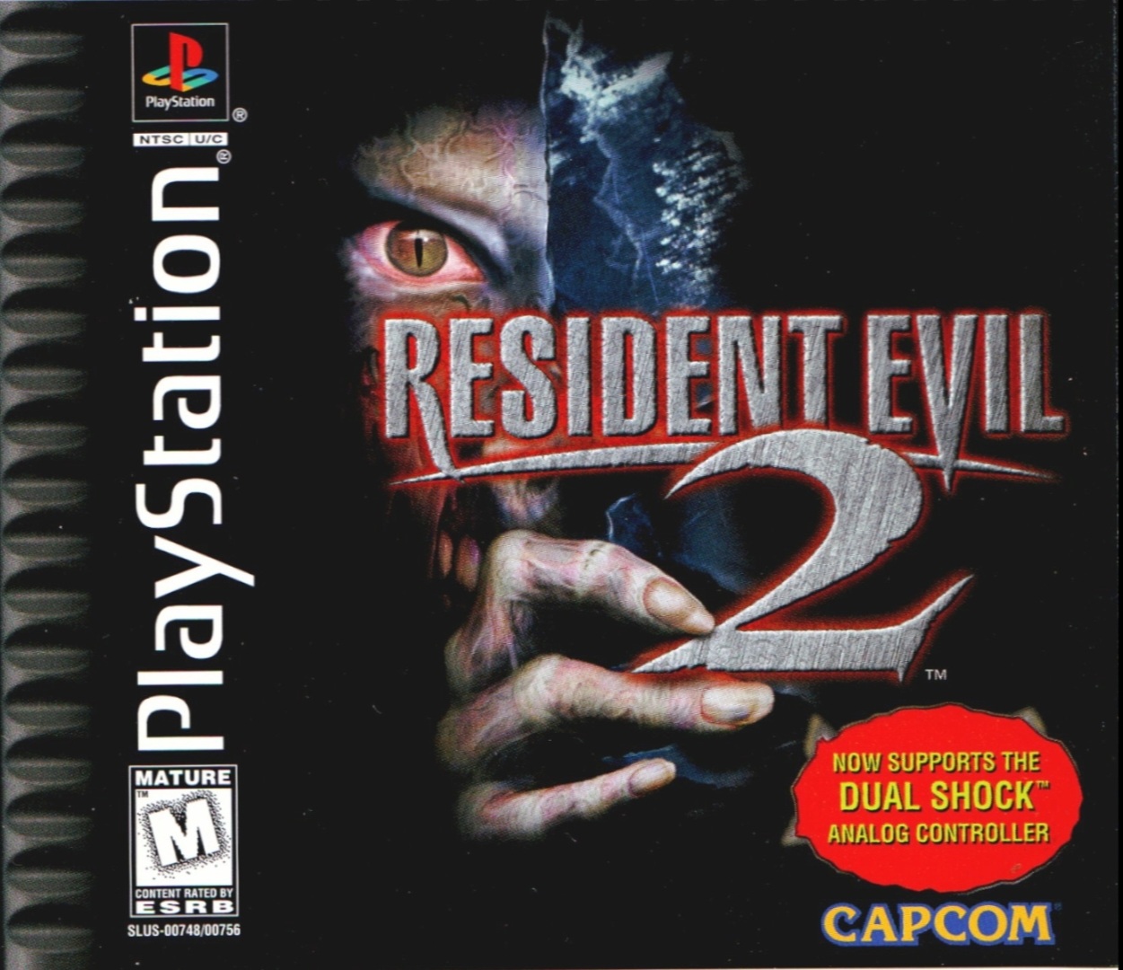 Resident Evil 2 - Dual Shock Version PSX Cover by Fredrick03 on DeviantArt