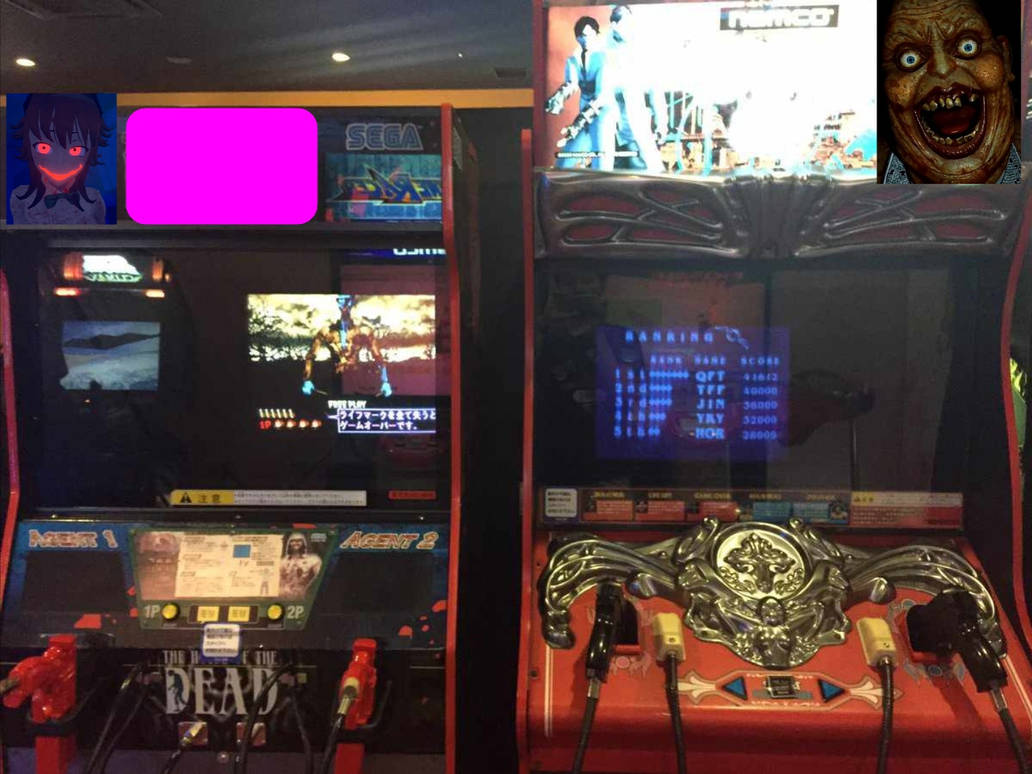 Scary Arcade Machine Horror Gun Shooting Arcade Machine SD by Fredrick03 on DeviantArt