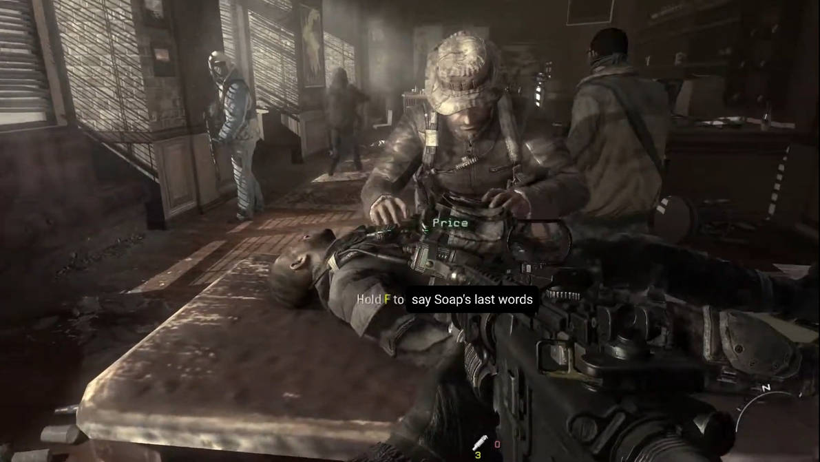 Soap Cod Died In Call of Duty Modern Warfare 3 The Death of Soap 1 by Fredrick03 on ...