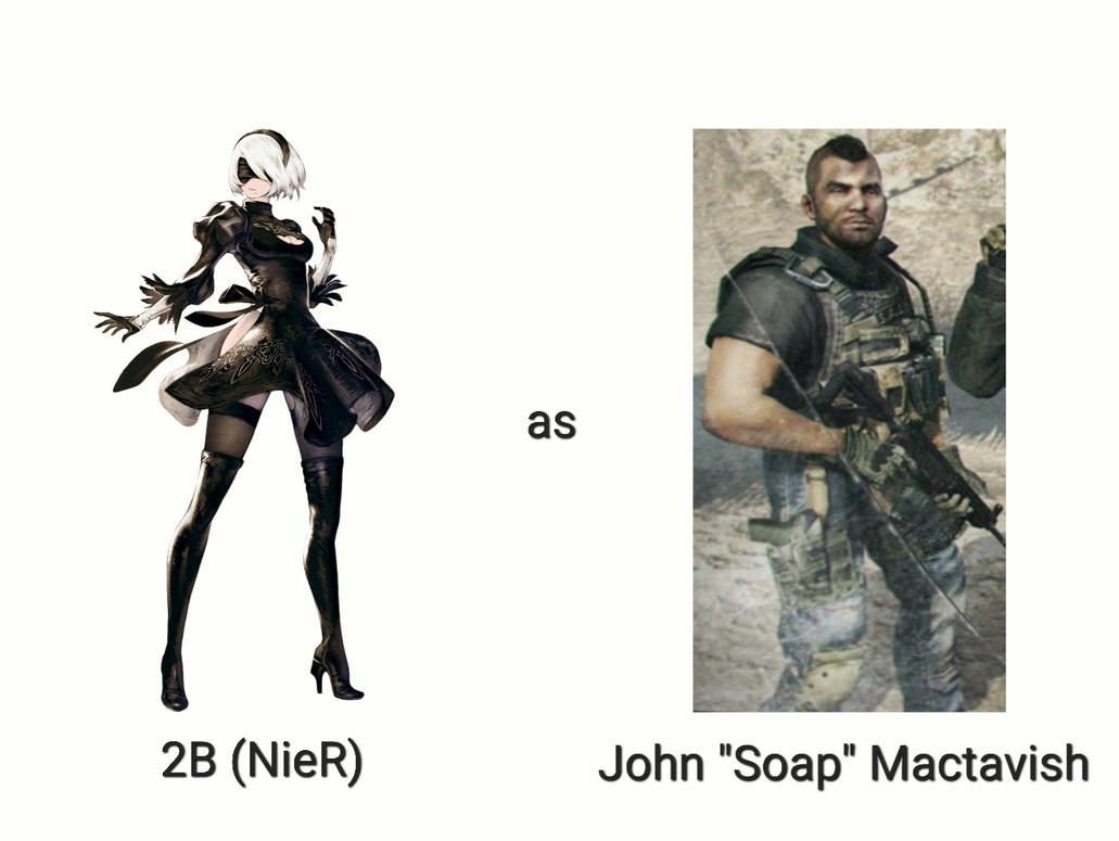 Call of Duty Modern Warfare 3 2B as Soap by Fredrick03 on DeviantArt