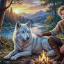 Young Ranger and Animal Companion