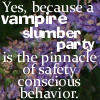 Vampire Slumber Party