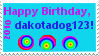 Dakotadog123 Birthday Project