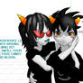 MMD WIP- Terezi and Karkat
