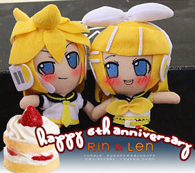.:Happy 6th Anniversary Rin+Len:.