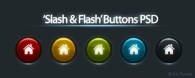 Buttons PSD by El3ment4l