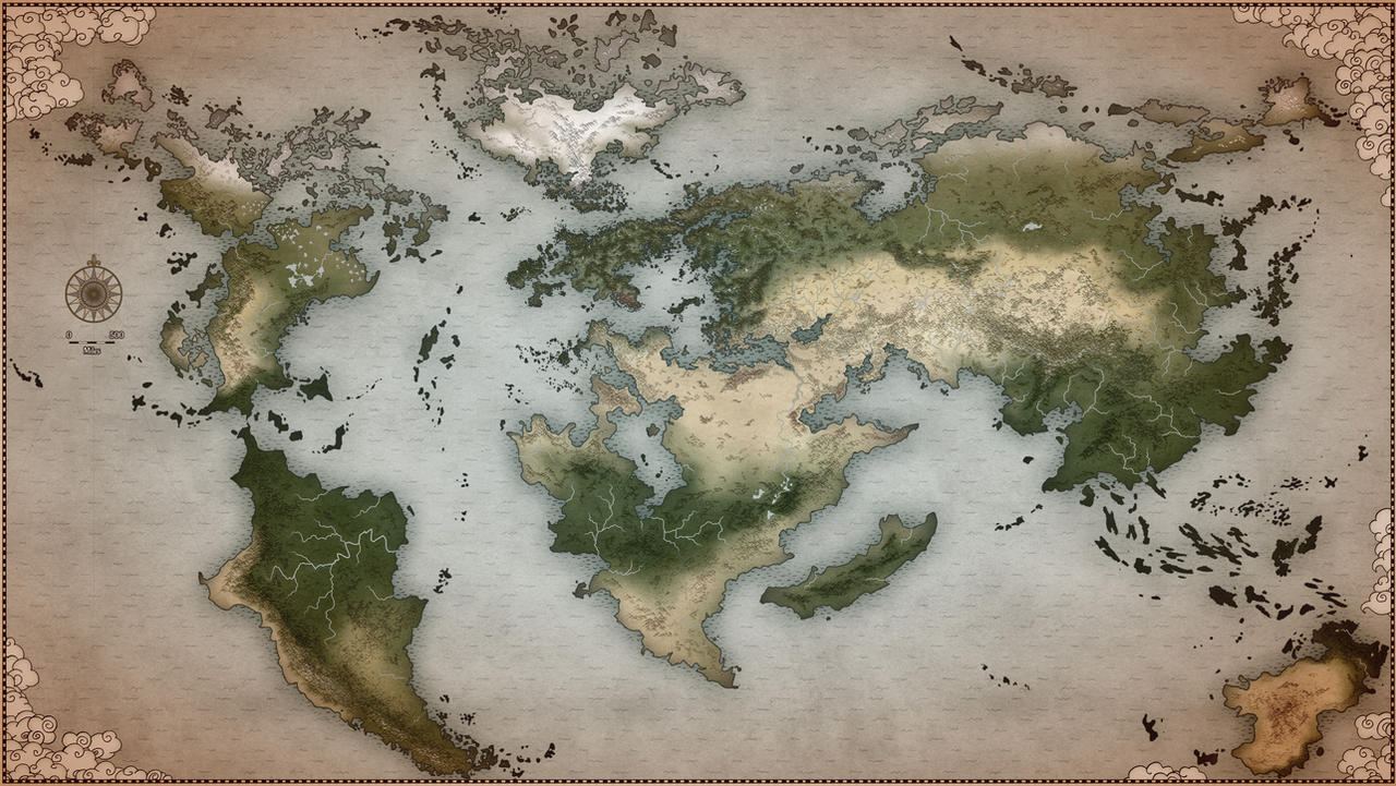 World map by Andrusius on DeviantArt
