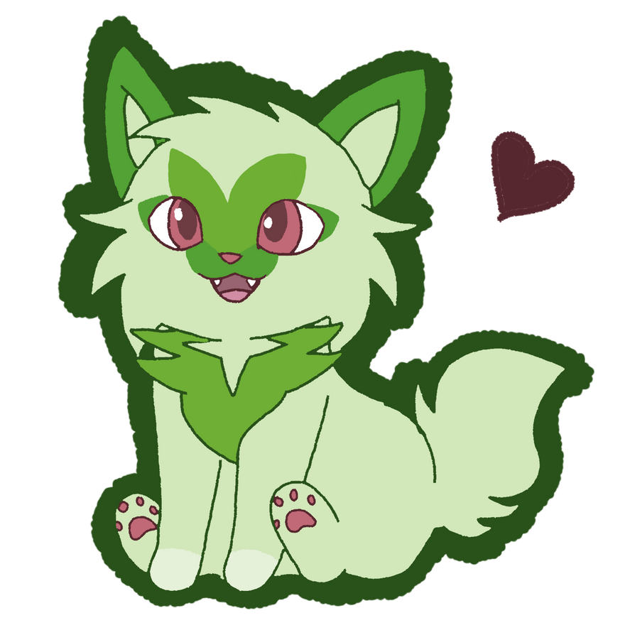 Sprigatito by techitisJ on DeviantArt