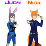 Zootopia Judy and Nick Humanized or Anime Version