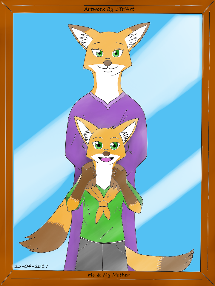 Nick And His Mother ~FanArt Zootopia~