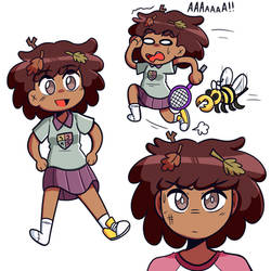 Anne from Amphibia