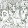 Balto animash drawing