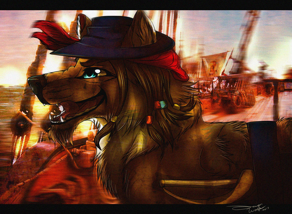 We're out to sea, mate. by PricklyAlpaca