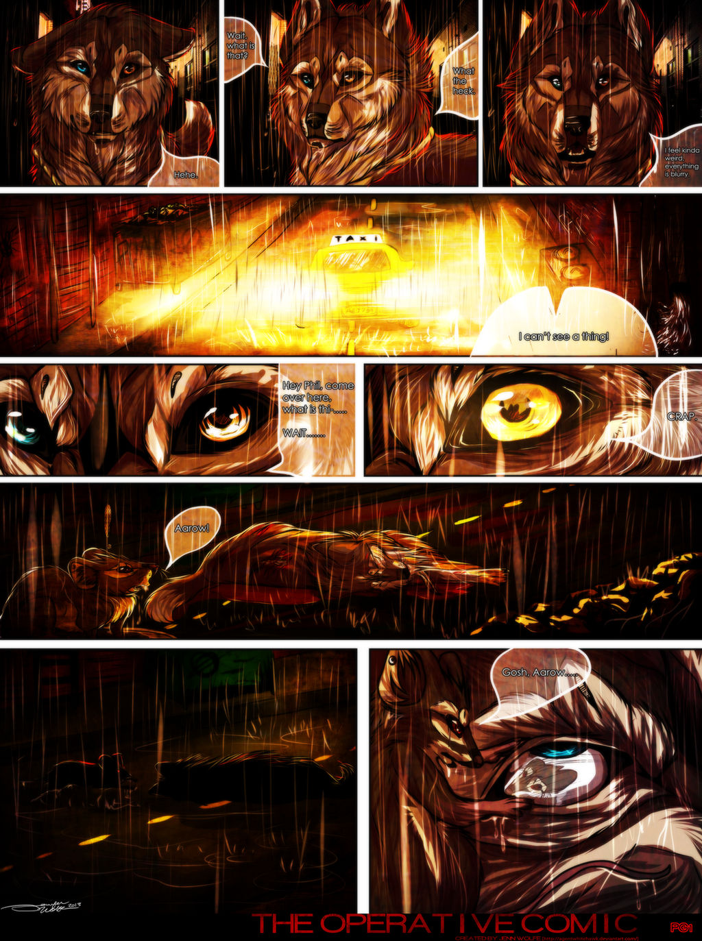 The Operative Page 1. by PricklyAlpaca