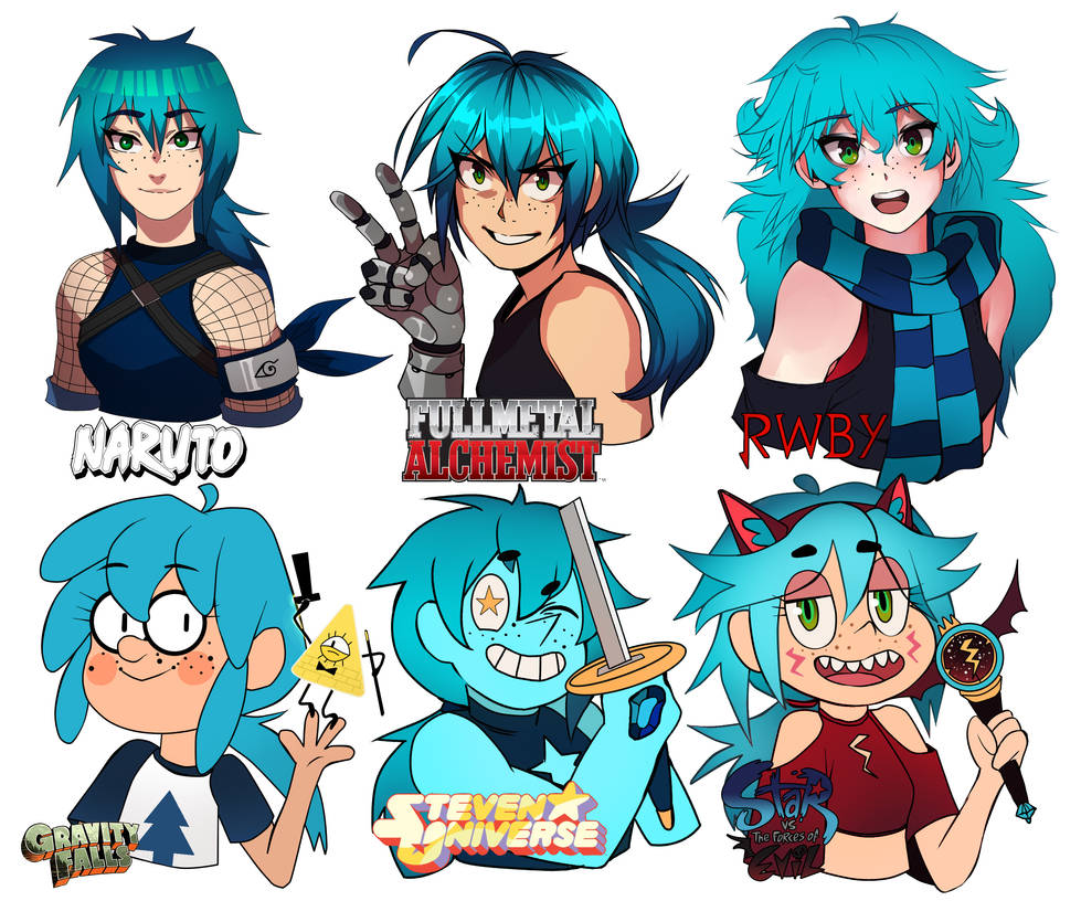6 Art Styles By PricklyAlpaca On DeviantArt 6-art-styles-by-pricklyalpaca-on-deviantart