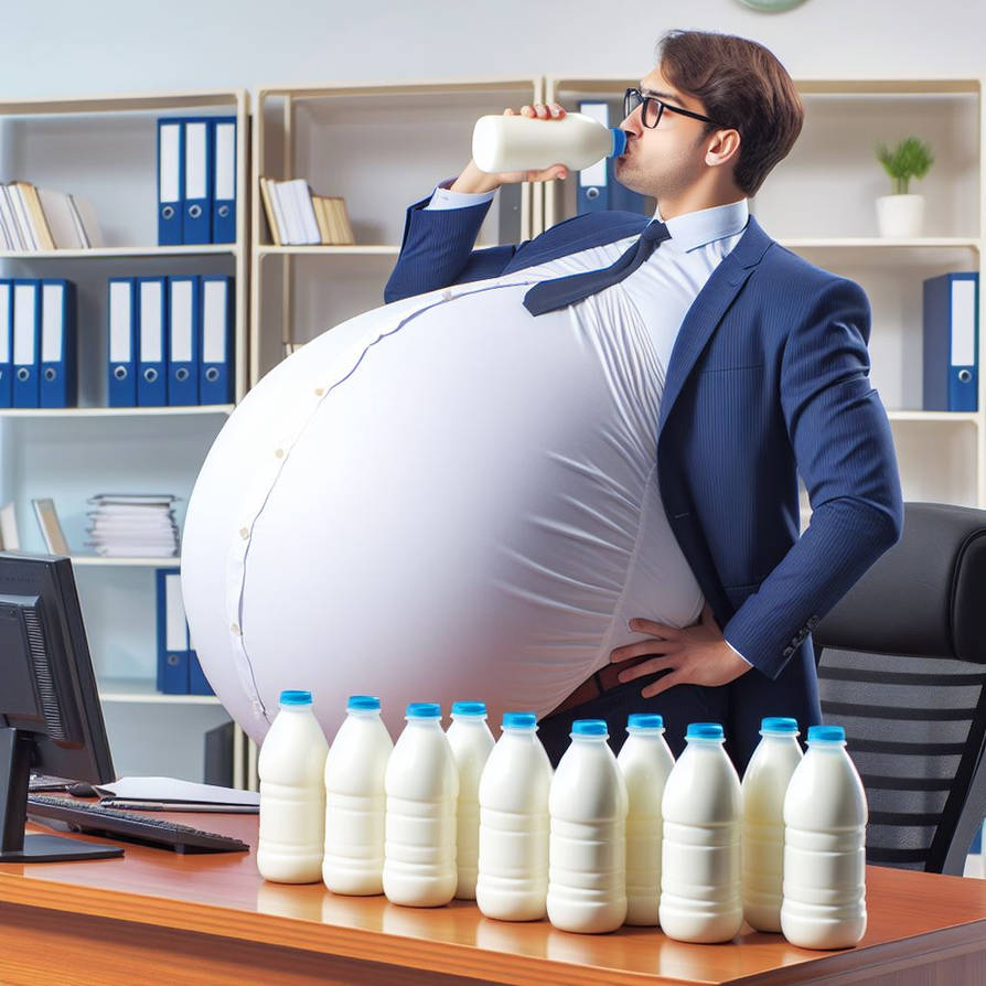 Aaron Inflation Milk Inflation by AaronMKWFan on DeviantArt