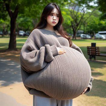 A pregnant teenage girl is worried.