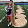 Cheerleading Rapunzel