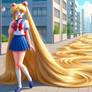 Usagi Tsukino, the Rapunzel of Sailor Moon