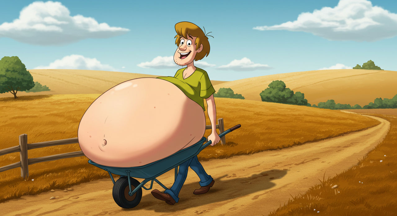 Shaggy's Absurdly Large Heavy Belly