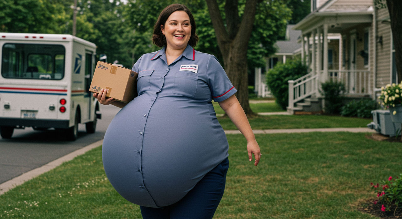 Pregnant Postal Worker's Overdue Mail Run