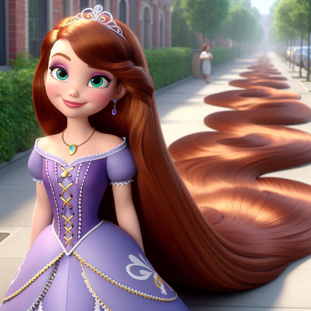 Sofia The First, the Rapunzel of Enchancia