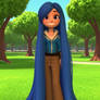 Tari and her Extremely Long Hair