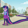 Princess Twilight let's her hair grow